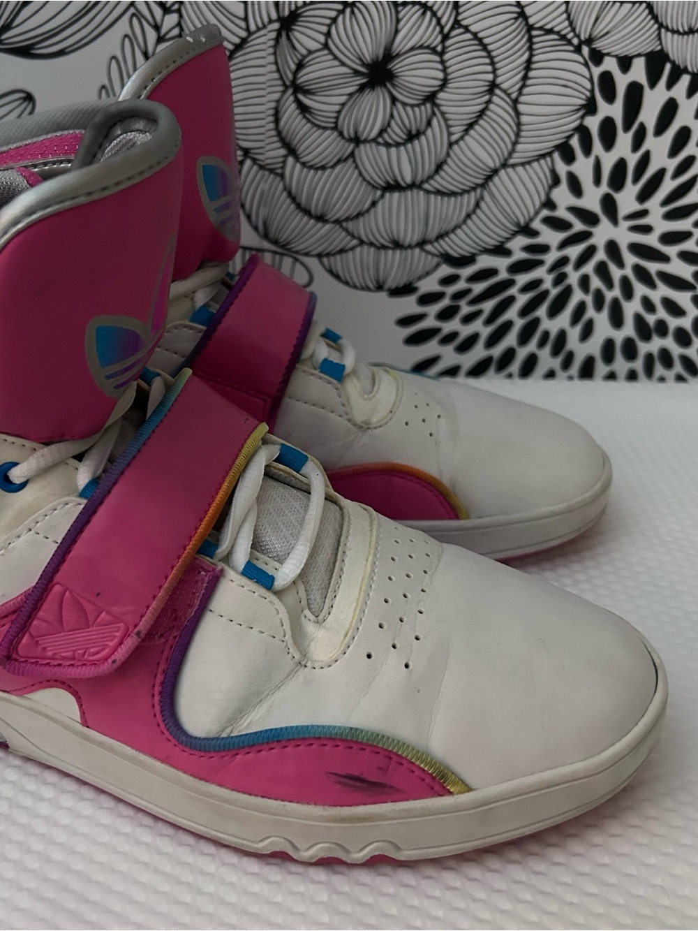 ADIDAS Women's Roundhouse High Tops Sneakers